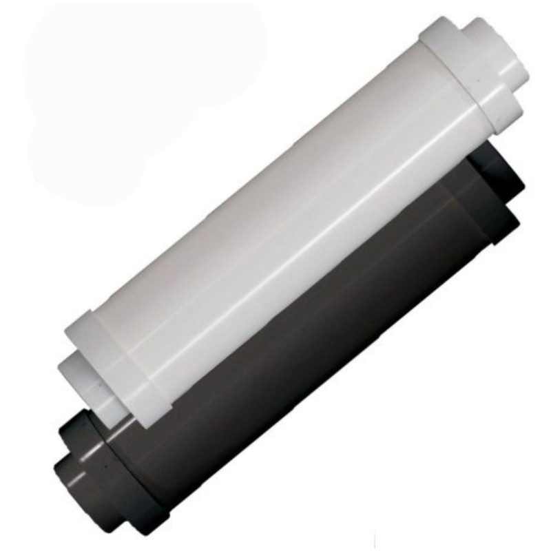 Silencieux rond pour rejet d'air