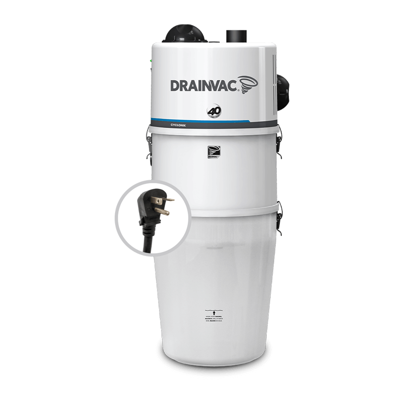 Aspirateur central Cyclonik – 2x355 AW avec filtre cartouche